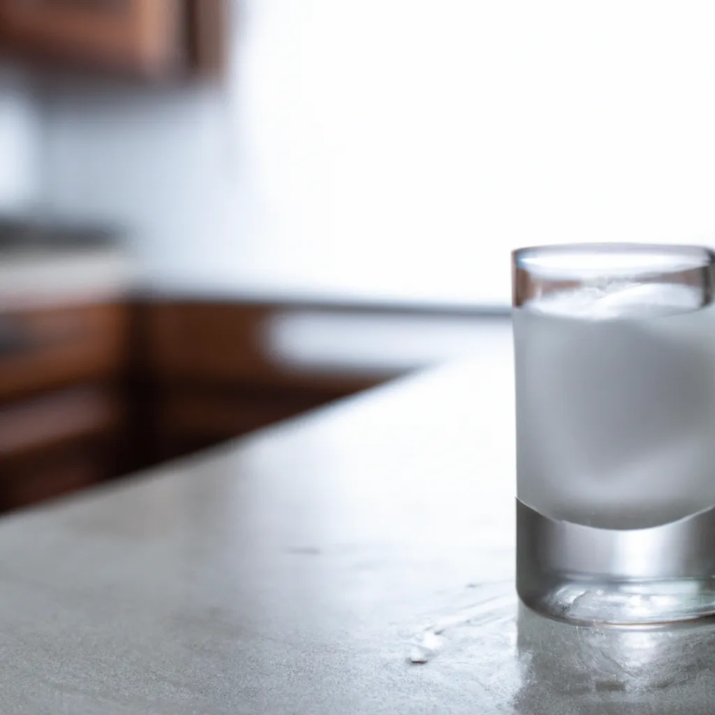 W jakiej temperaturze zamarza wódka?