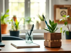 Praktyczne gadżety do biura z recyklingu – ekologiczne rozwiązania