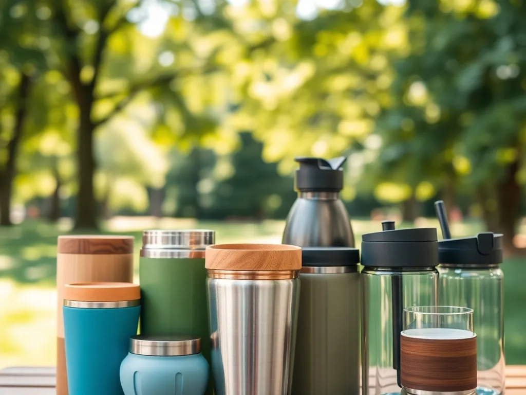 Jak wybrać ekologiczne kubki i butelki wielokrotnego użytku?